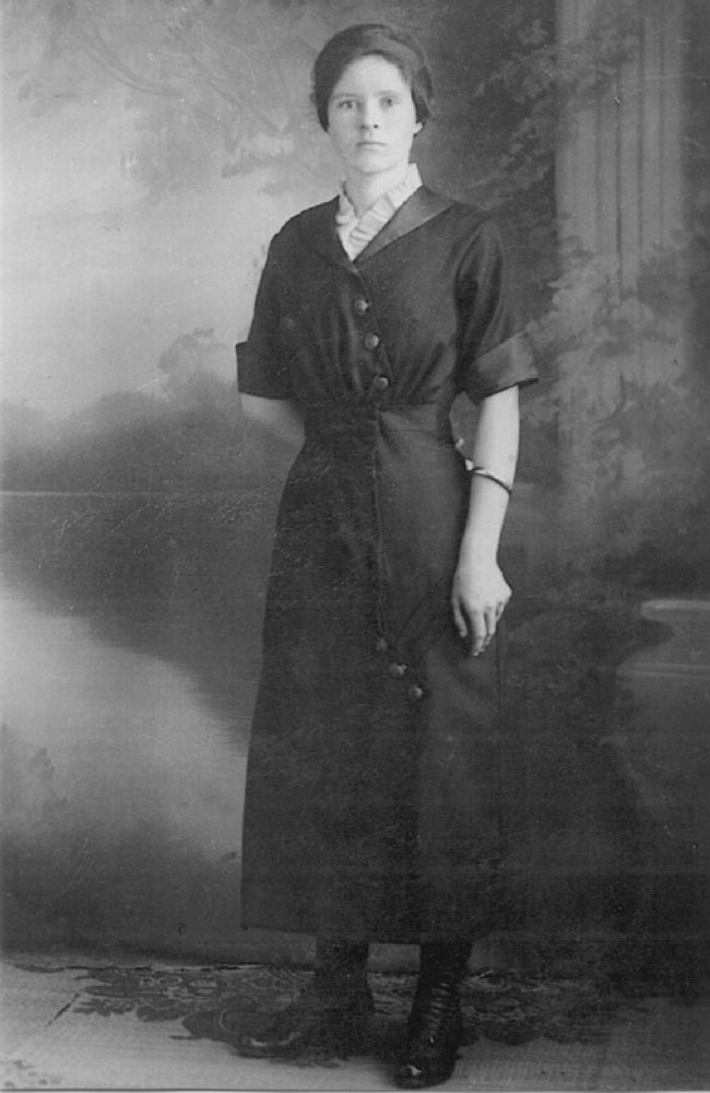 Clara Myrtle (Boyd) Mobley, Callahan County, Texas, 1914