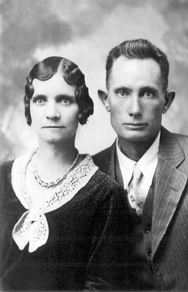 Nellie & William Estus Mobley, Callahan County, Texas, 1910