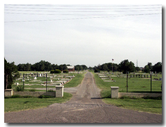 Memorial Gardens Cemetery, Collingsworth County, Texas