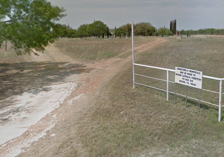 Moore Catholic Cemetery, Frio County, Texas