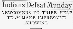 Haskell Indians News Item, 1935, Haskell County, Texas