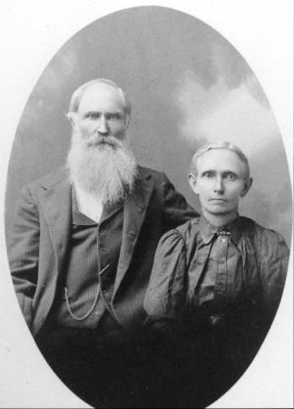 Caleb Horton Brinson and Margaret America Eve McGee Merchant, Haskell County, Texas