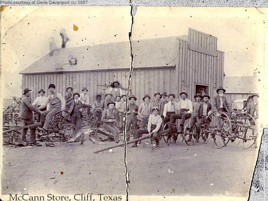 McCann Store in Cliff, Texas