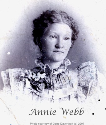 Annie Webb, Haskell County, Texas