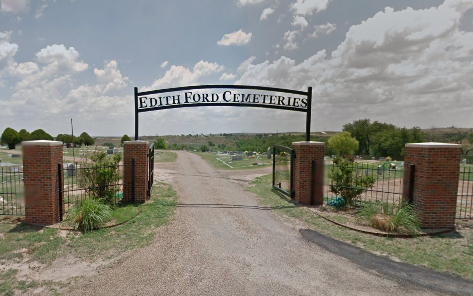 Edith Ford Cemeteries, Hemphill County, Texas