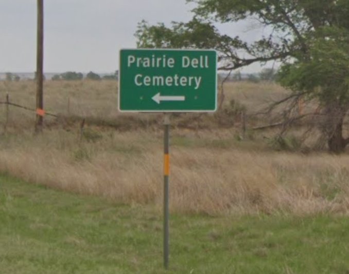 Prairie Dell Cemetery, Hemphill County, Texas