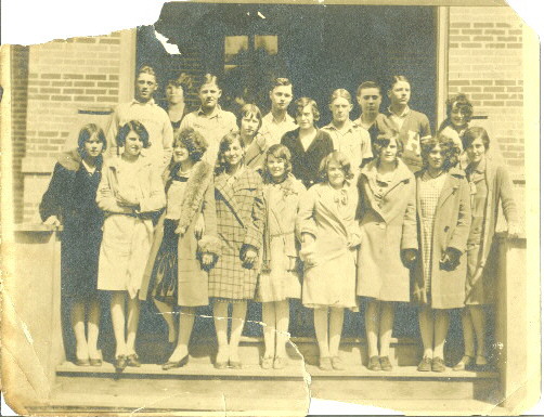 1928 Hemphill High School Class Picture, Hemphill County, Texas