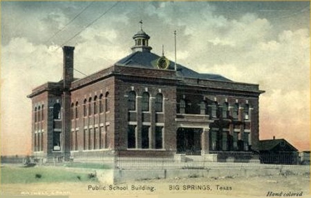 Public School Building, Big Spring, Howard County, Texas