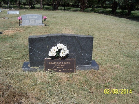 Tombstone of Melvin Boyd Smith