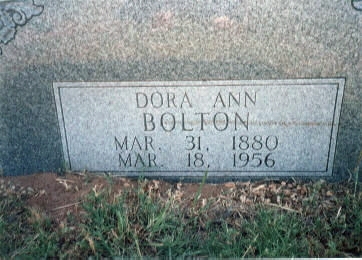 Dora Ann Bolton Stone