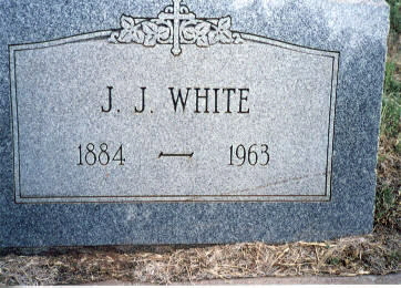 J. J. White Tombstone