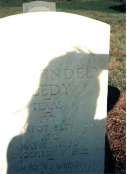 Findley Reedy Tombstone