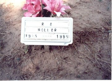 R. A. Hollar (1985 - 1995) Tombstone