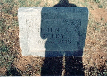 Ruben C. Reedy Tombstone