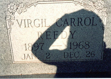 Virgil Carrol Reedy Tombstone