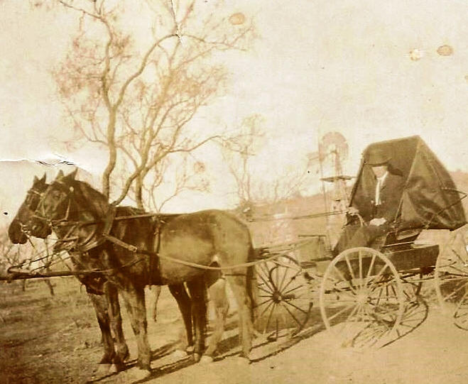 Dr. W H Moore of Fort Stockton, 1919, Pecos County, Texas