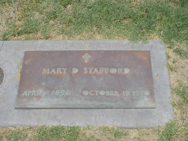 Mary D. Stafford, Reeves County, Texas