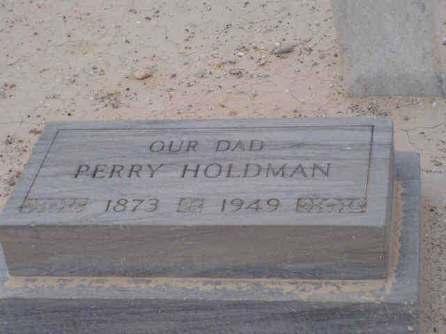 Perry Holdman, Reeves County, Texas