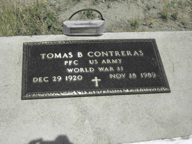 Thomas B. Contreras, Reeves County, TXGenWeb